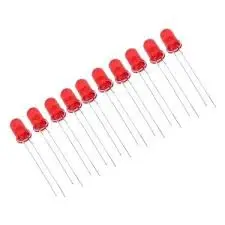 5mm LED Kırmızı (10 Adet)